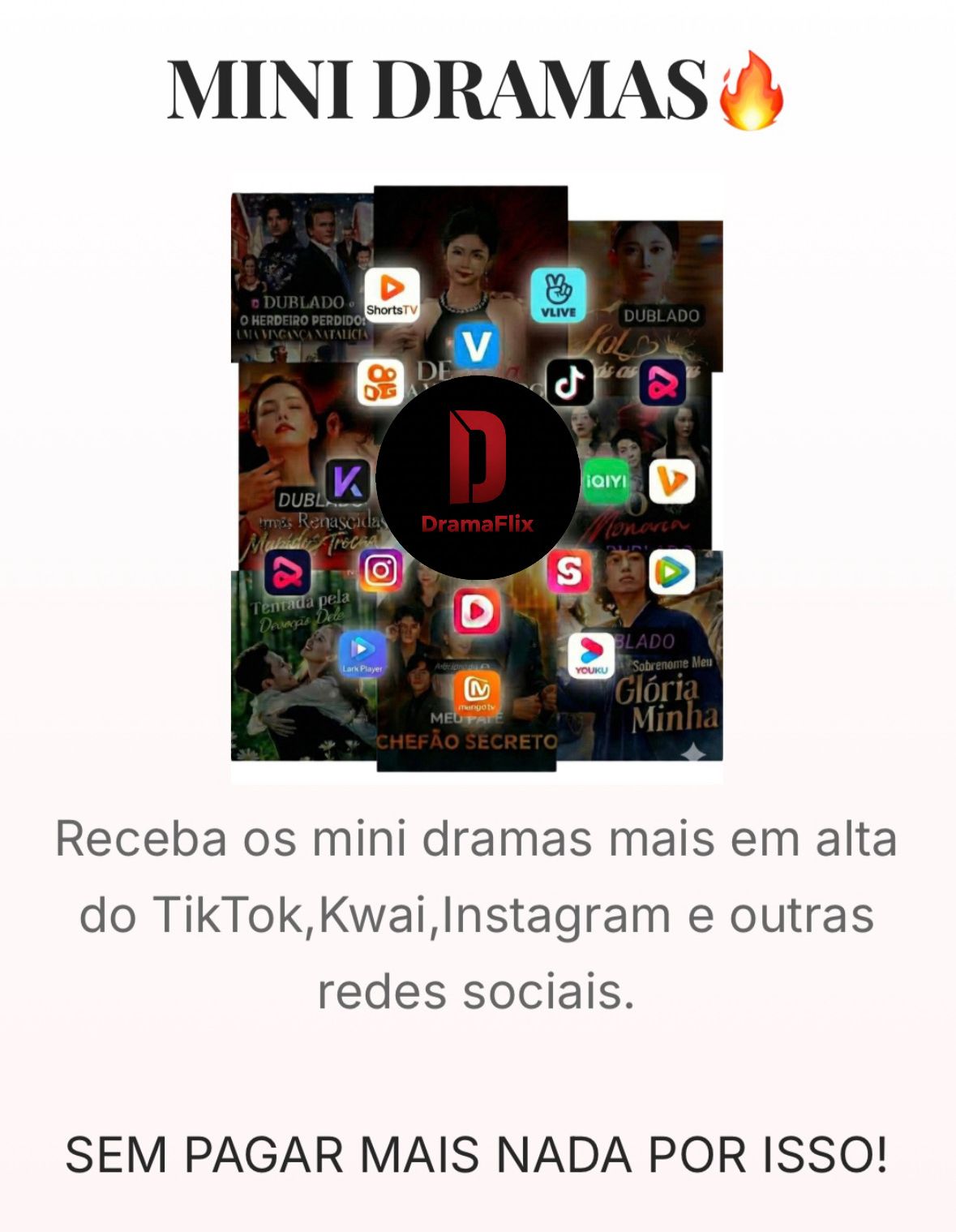 Mini Dramas em alta no TikTok, Kwai e Instagram